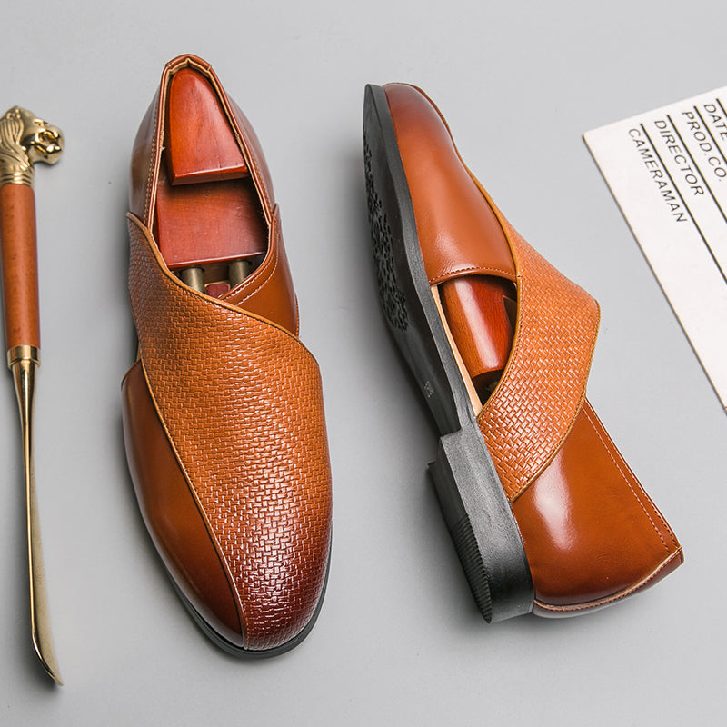 Echtleren Mocassins voor Heren
