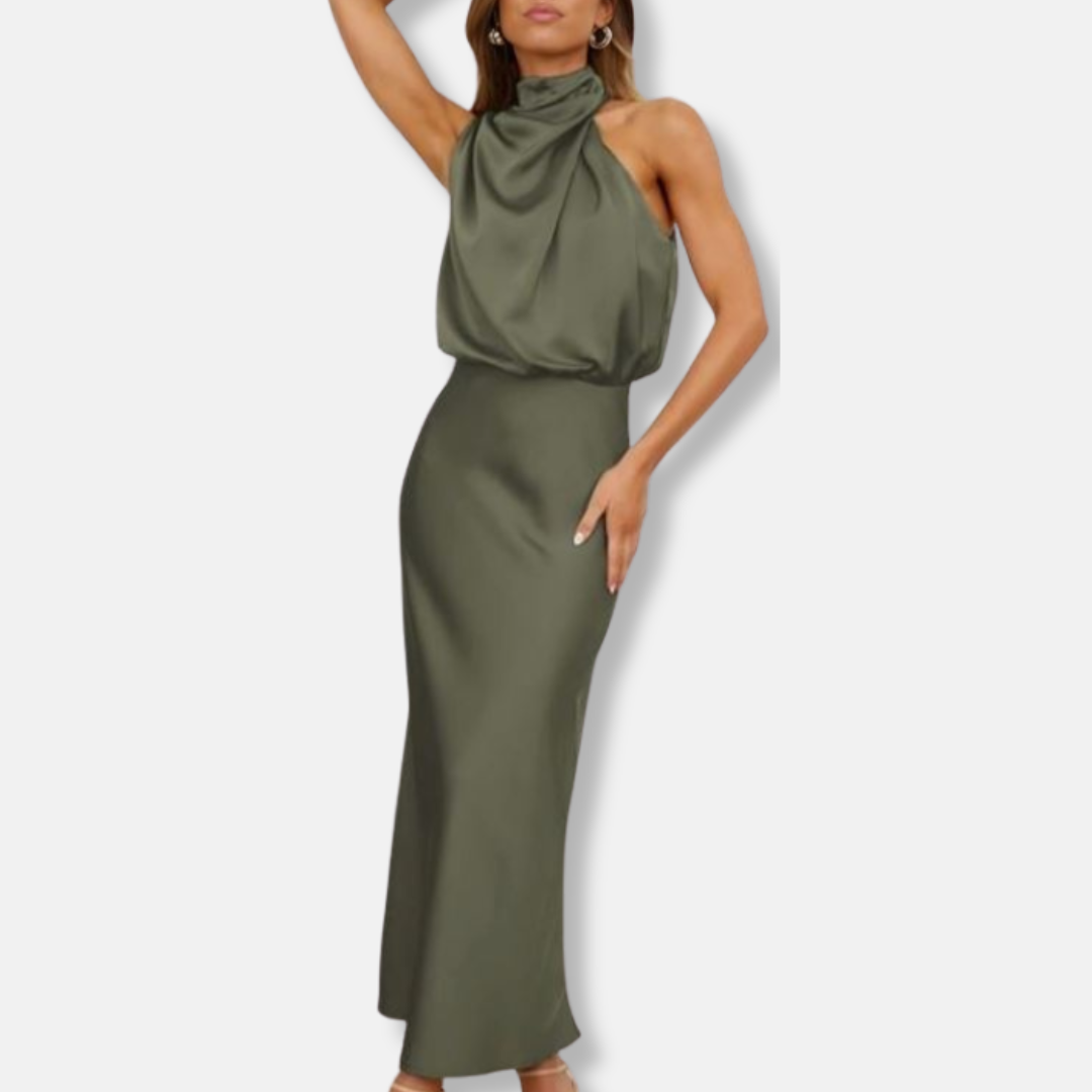 Grace Elegant Silk Dress