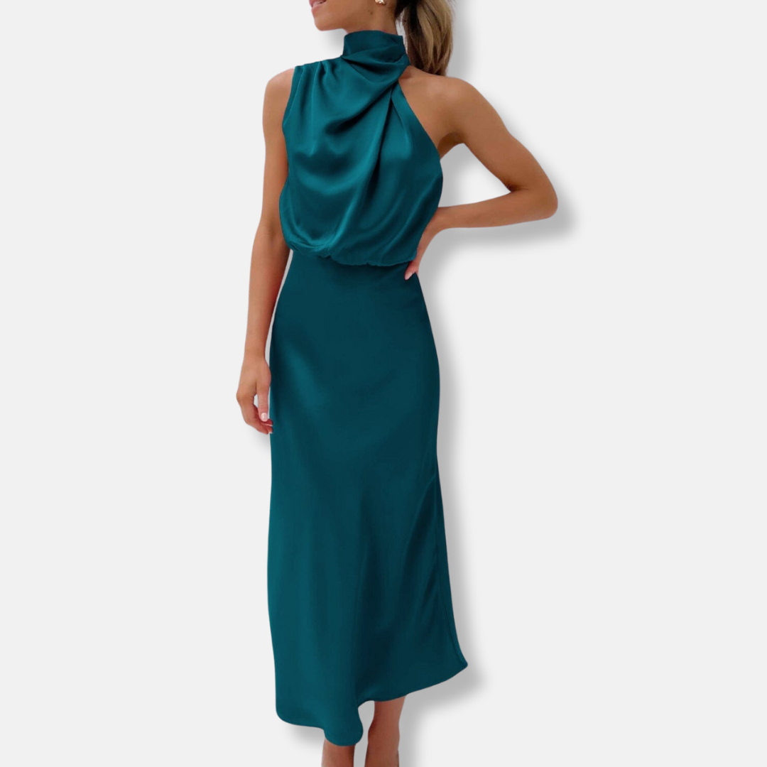 Grace Elegant Silk Dress