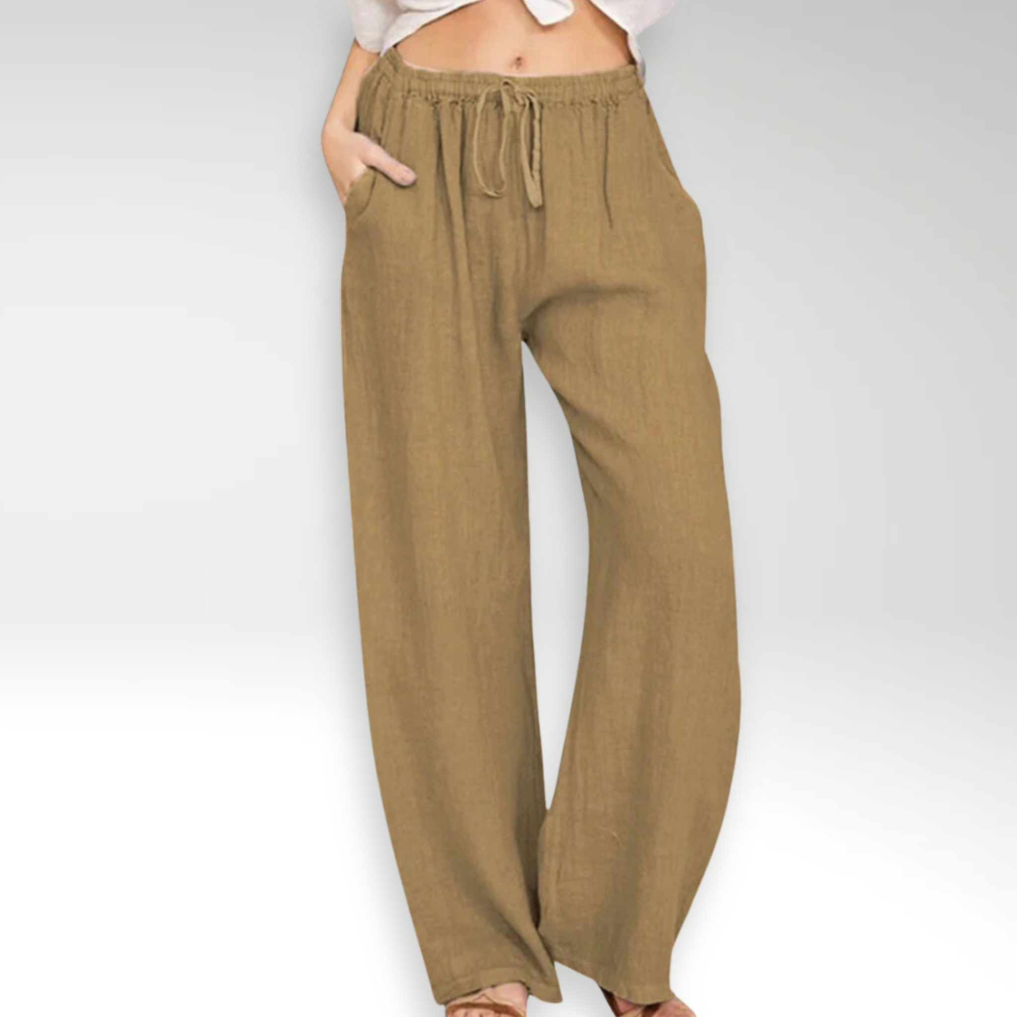 Light and Breathable Linen Pants for Women