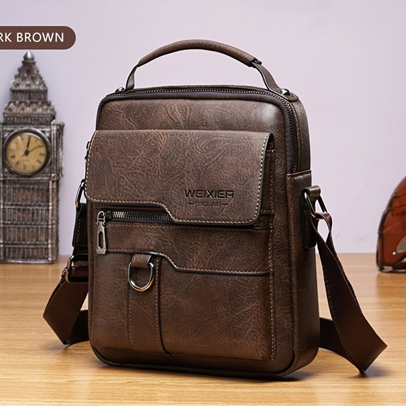 Leren Crossbody Tas voor Heren