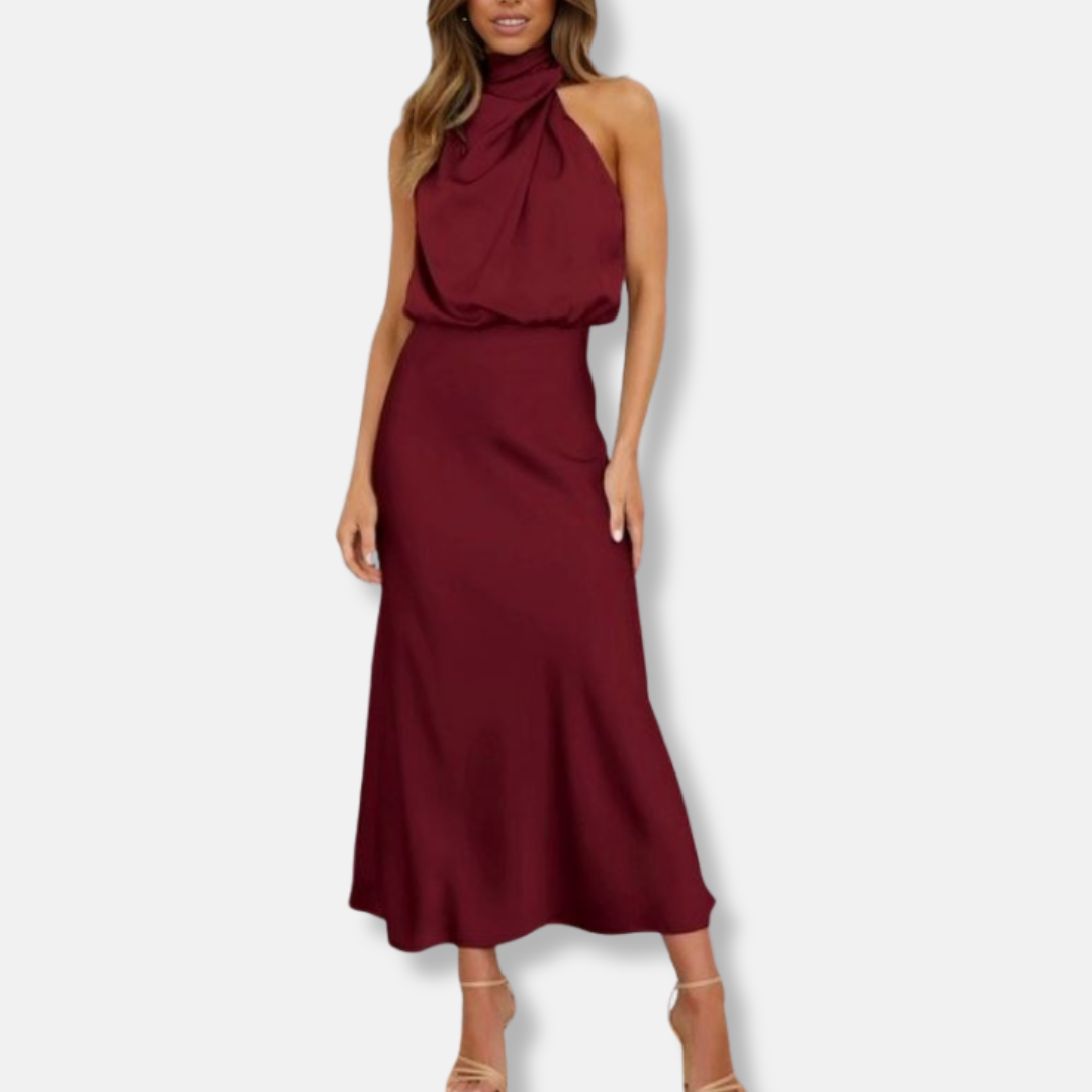 Grace Elegant Silk Dress