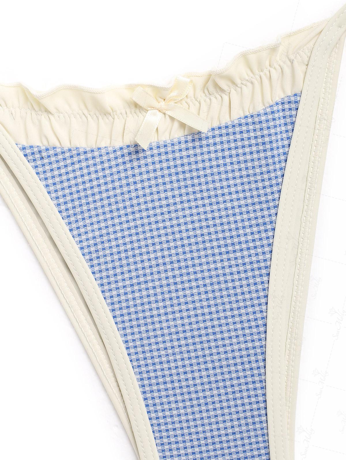 Vintage Gingham Bikini set for women