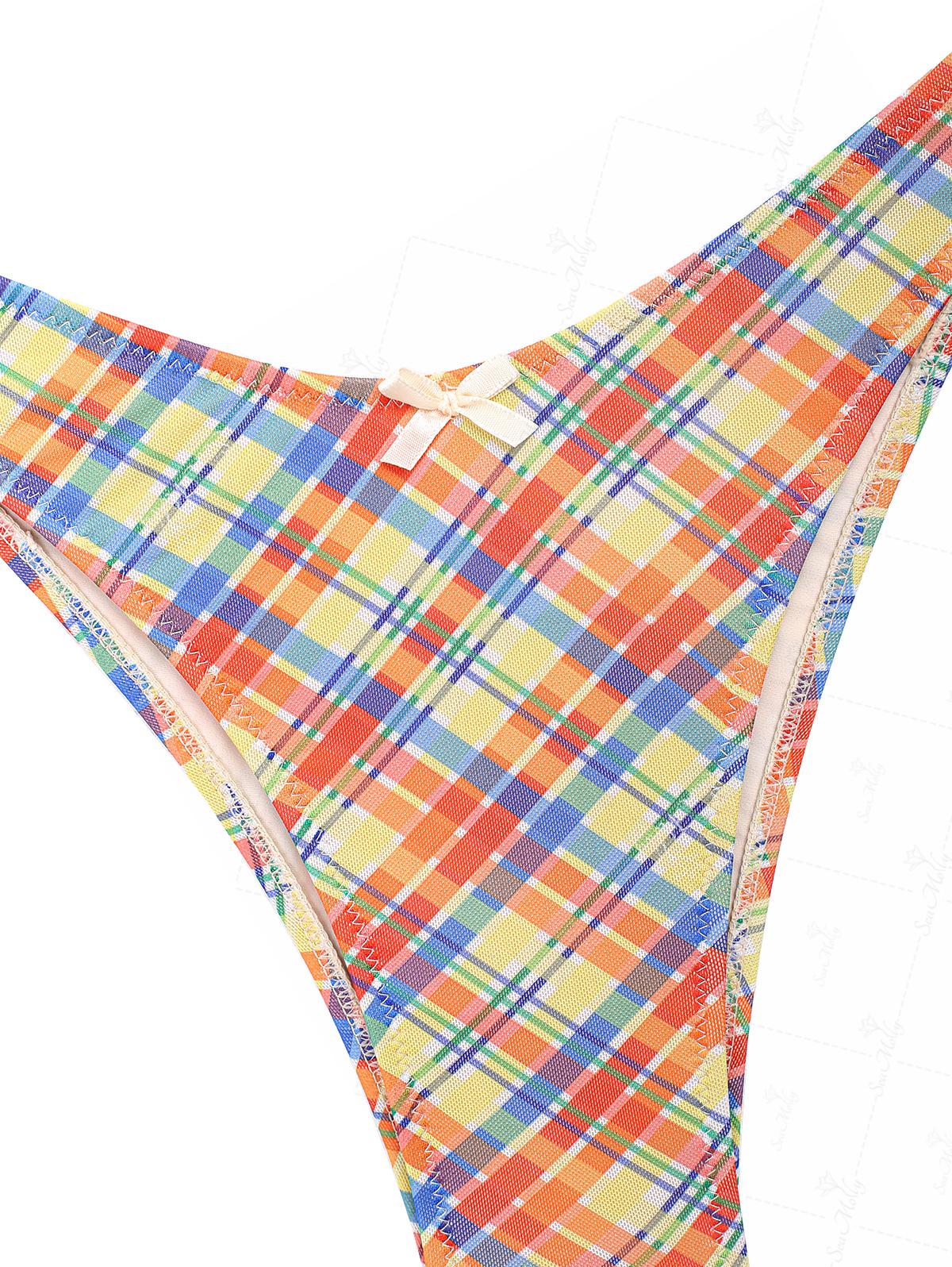 Seamolly Gingham Lace Bikini for women