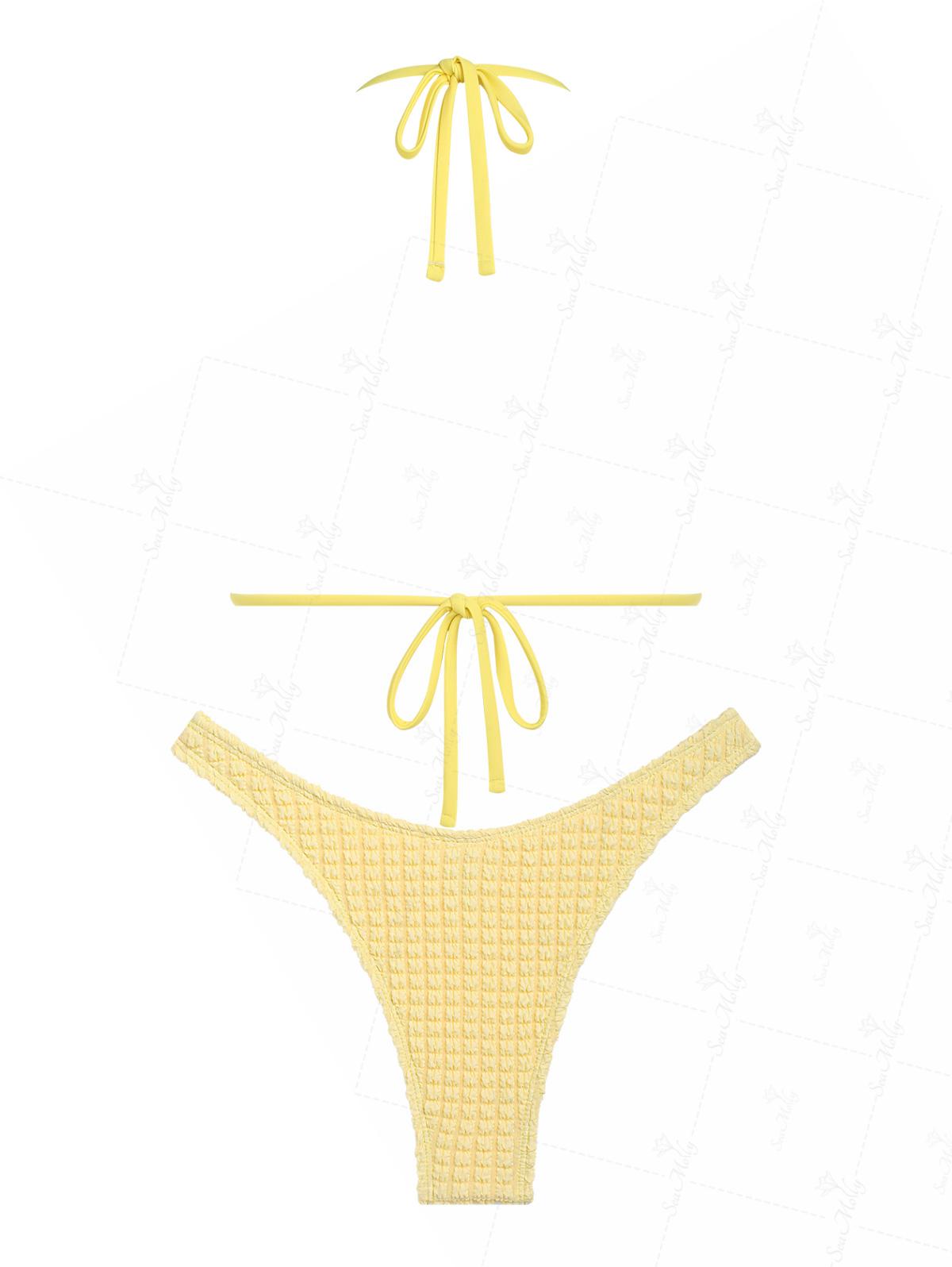 Seamolly plain bikini set for women
