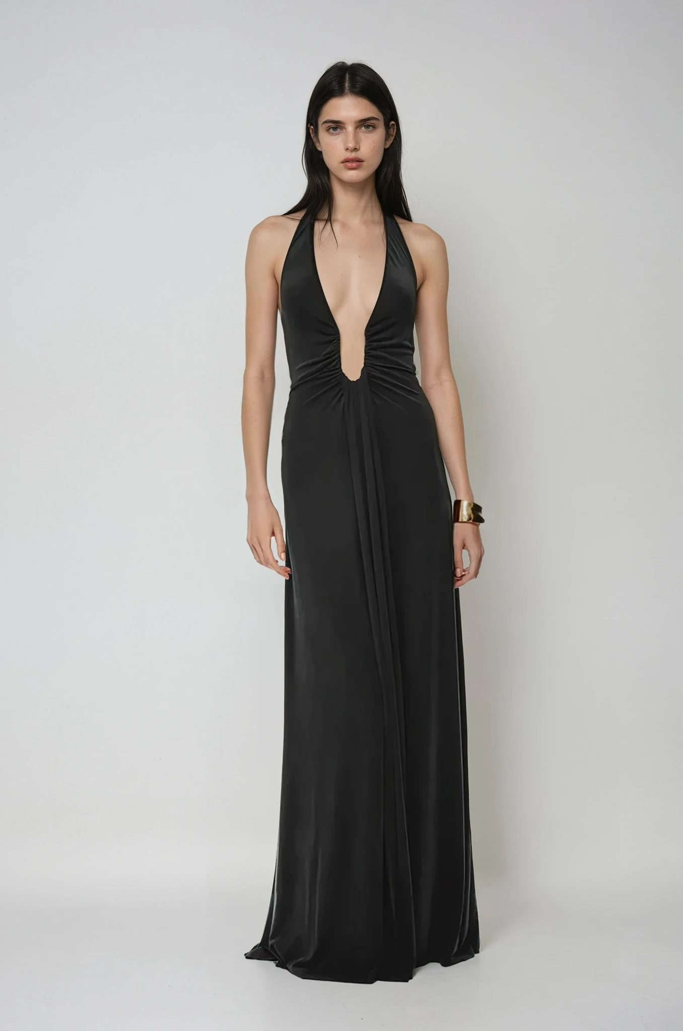 Elegant maxi-dress for ladies