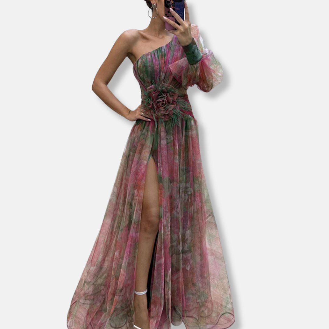 Ladies Long Summer Dress Elegant Formal Maxi Dress