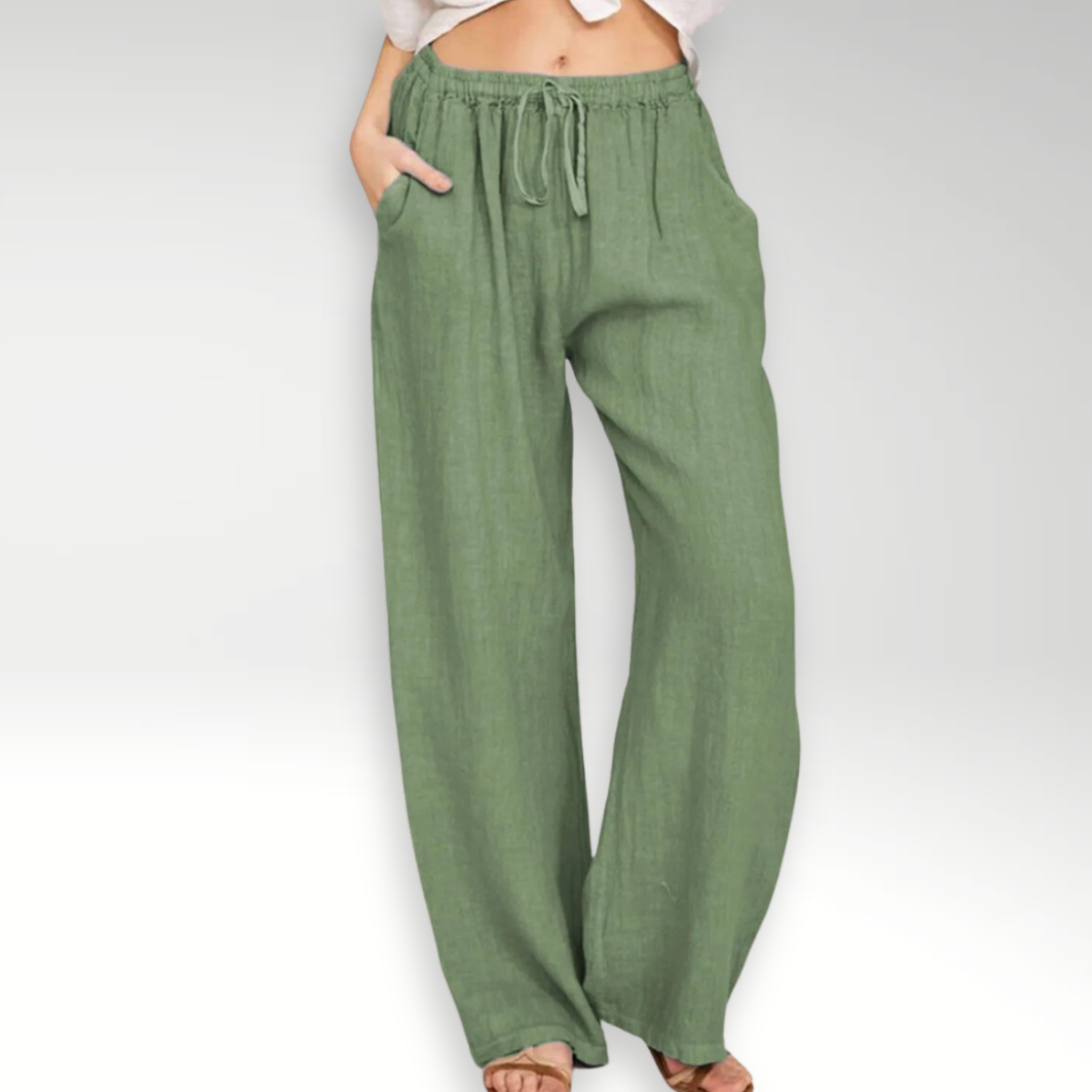 Light and Breathable Linen Pants for Women