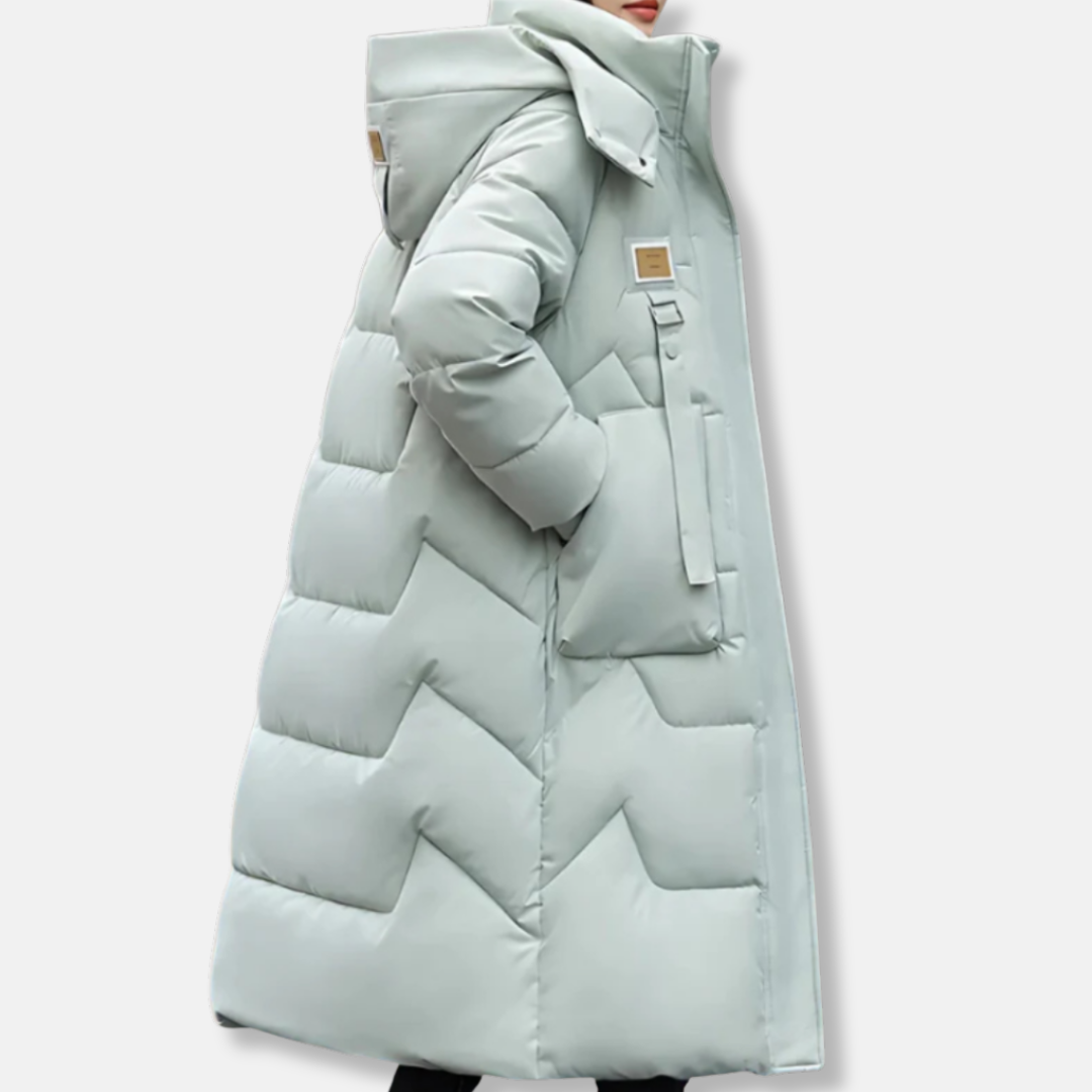 Women's Trenchcoat – Oversized fit – Padded and insulated – With hood and high collar