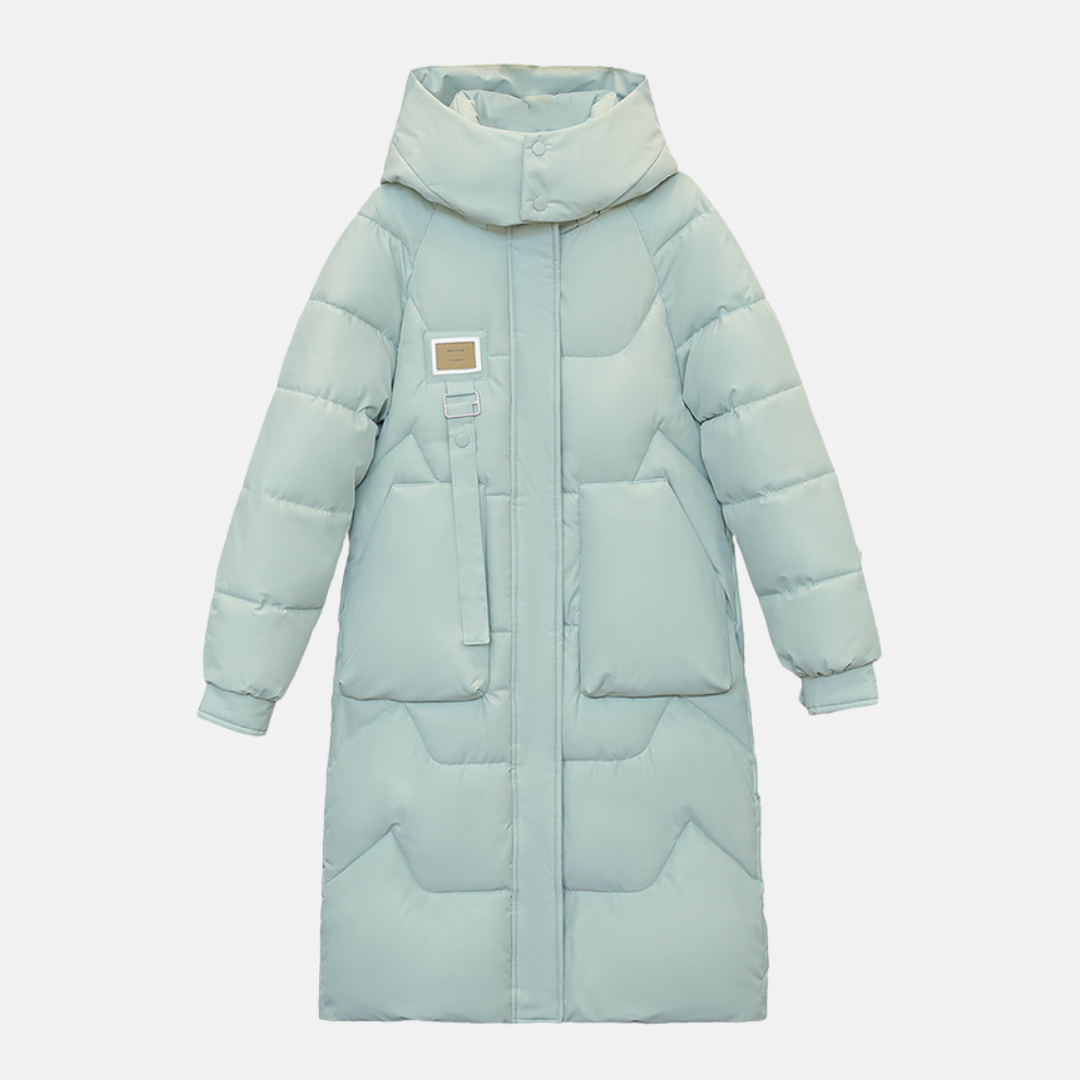 Women's Trenchcoat – Oversized fit – Padded and insulated – With hood and high collar