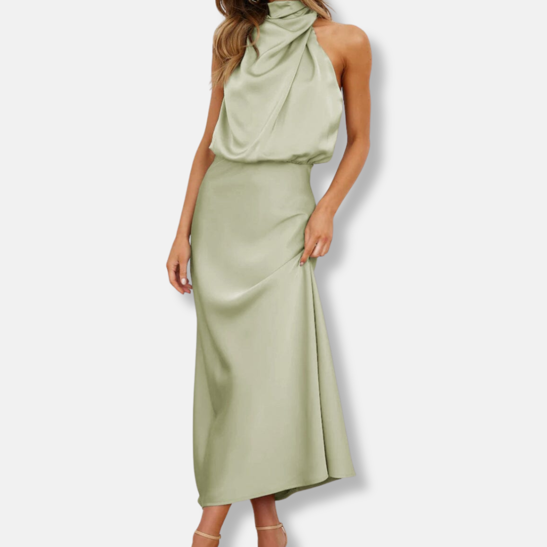 Grace Elegant Silk Dress