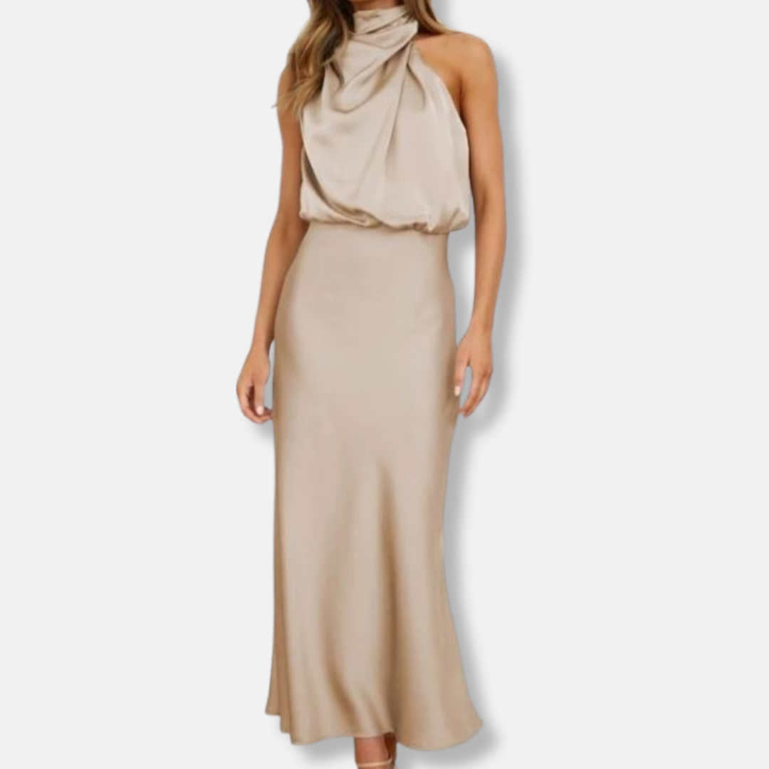 Grace Elegant Silk Dress