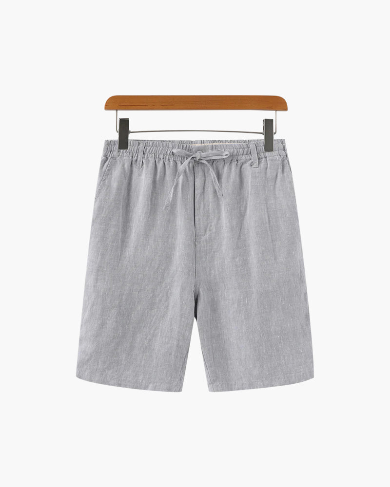 Lichtgewicht en Ademend Linnen Shorts voor Heren