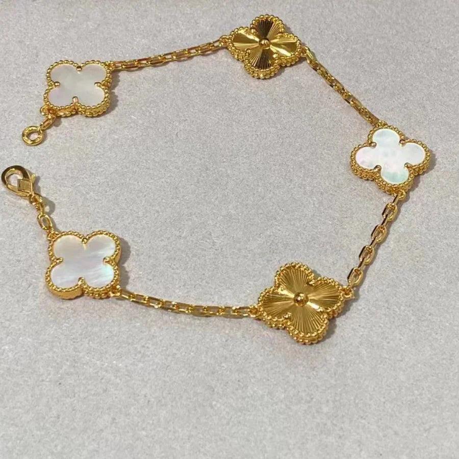 Delicate Clover Bracelet for Women