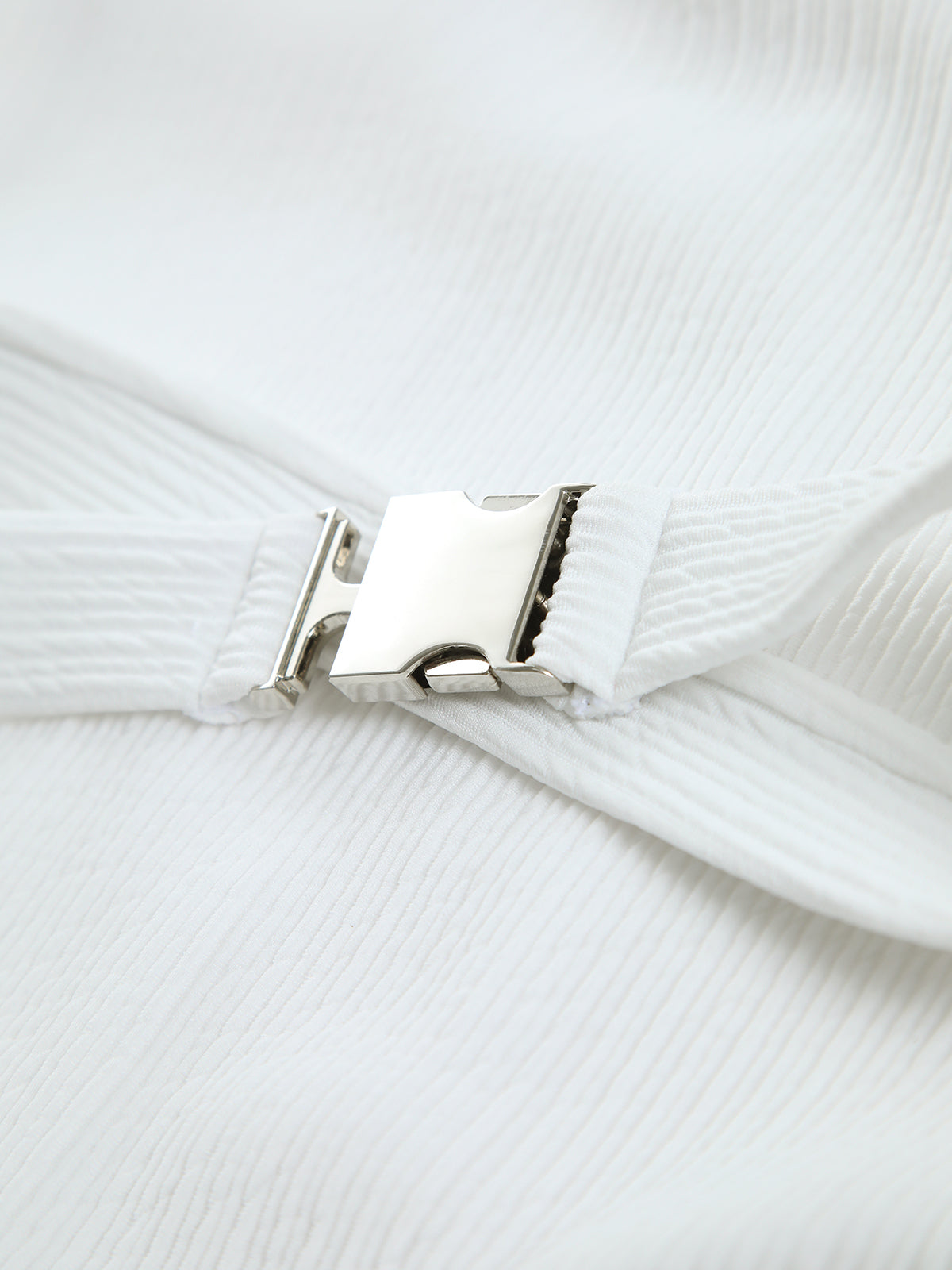 One-piece Swimsuit with Belt in Marshmallowcolor for Women