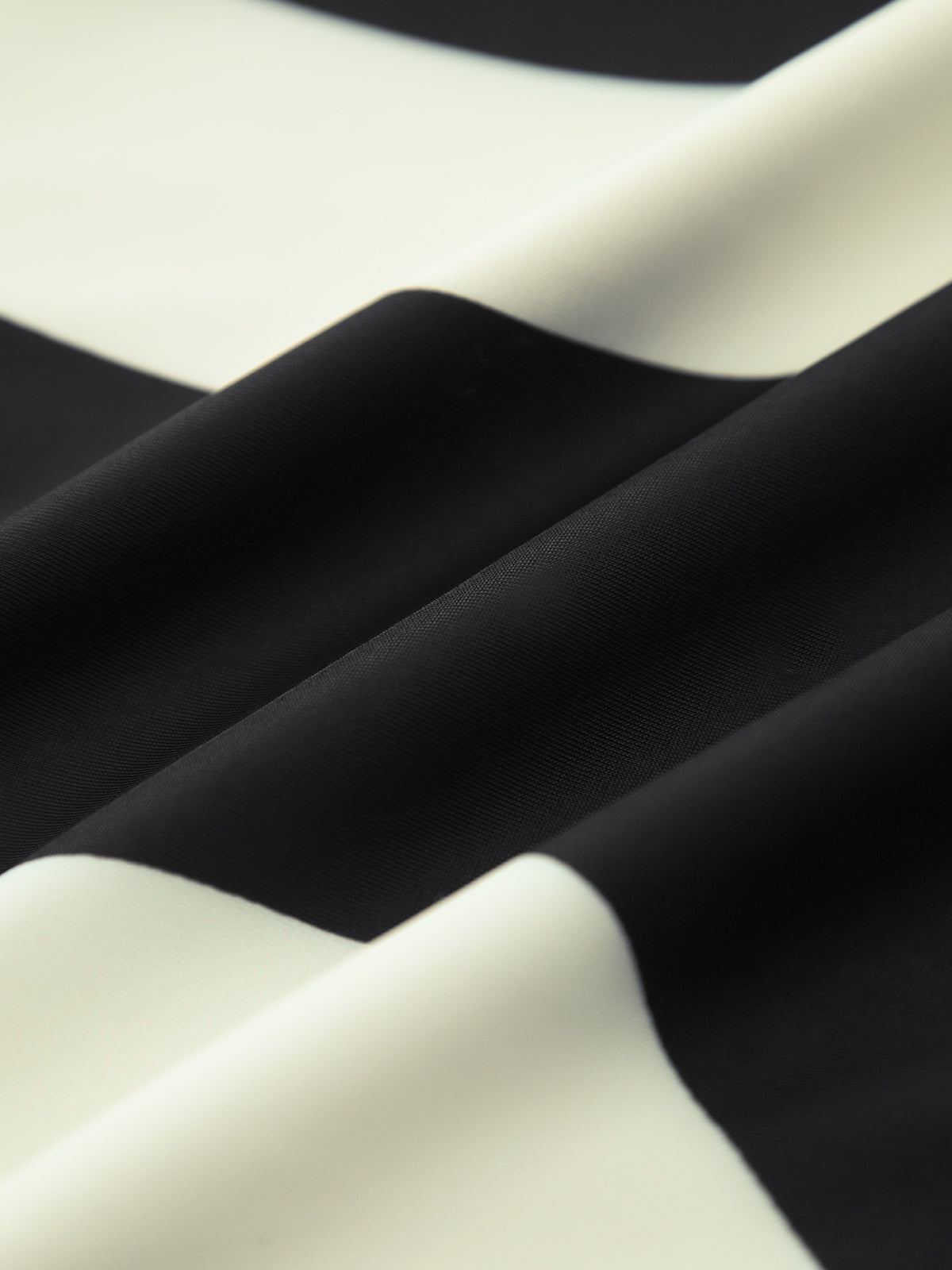 Two-Tone Bikini Set with Asymmetrical Neckline for Women