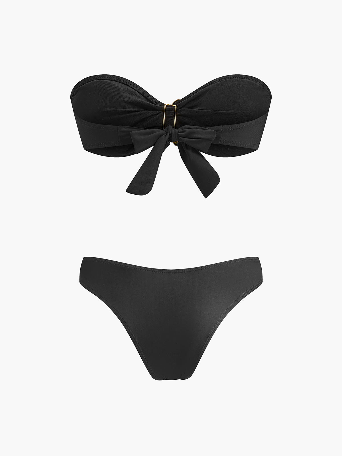 Bandeau Bikini with Starfishdetail and Mesh Skirt for Women