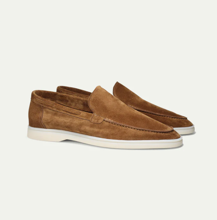 Classic Suede Loafers for Comfort Day and Night
