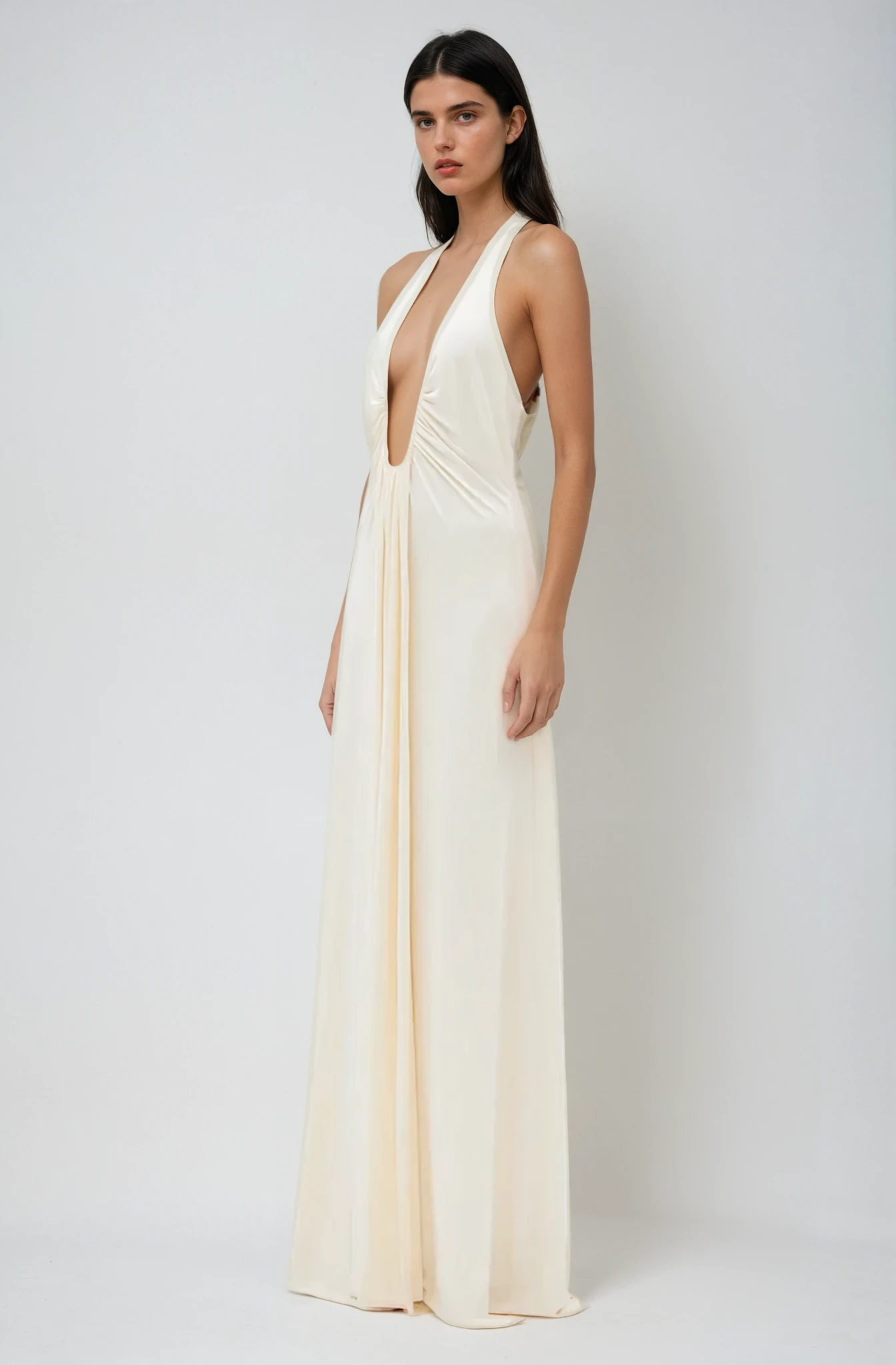 Elegant maxi-dress for ladies