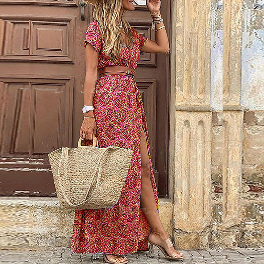 Boho Maxi Summer Dress for Women