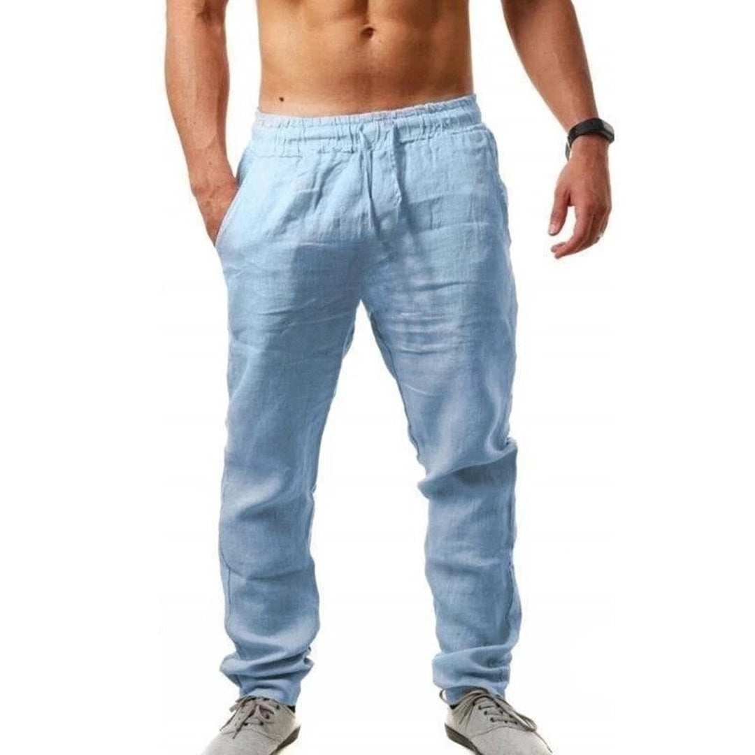 Luchtige Linnen Zomerbroek voor Heren