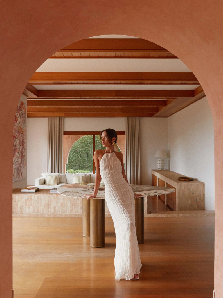 Stylish, comfortable maxi-dress for women