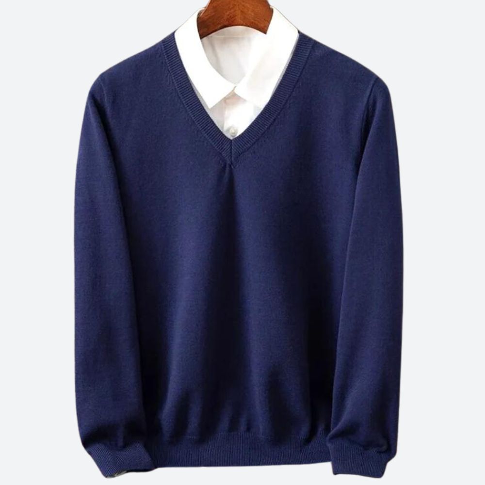 top-quality cashmere sweater for men