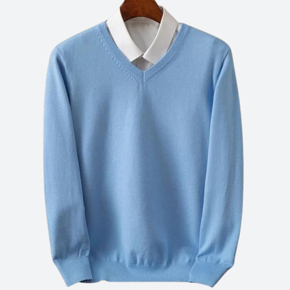 top-quality cashmere sweater for men