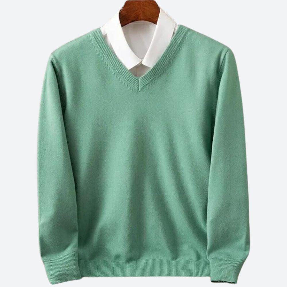 top-quality cashmere sweater for men