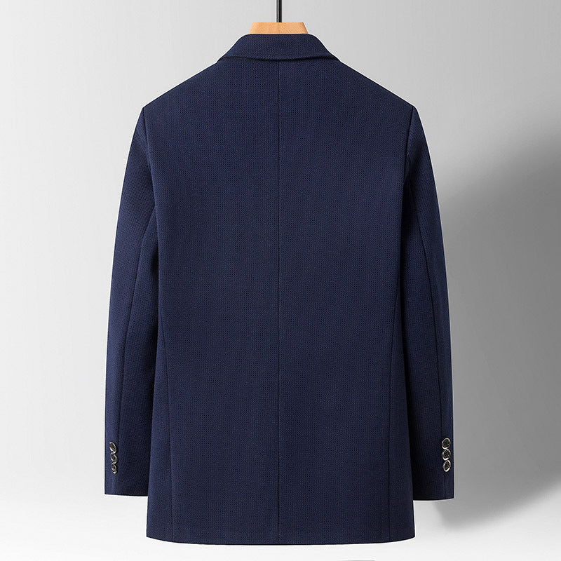Men's Blazer - Woven Fabric - Tailored Modern Fit - Notch Lapel