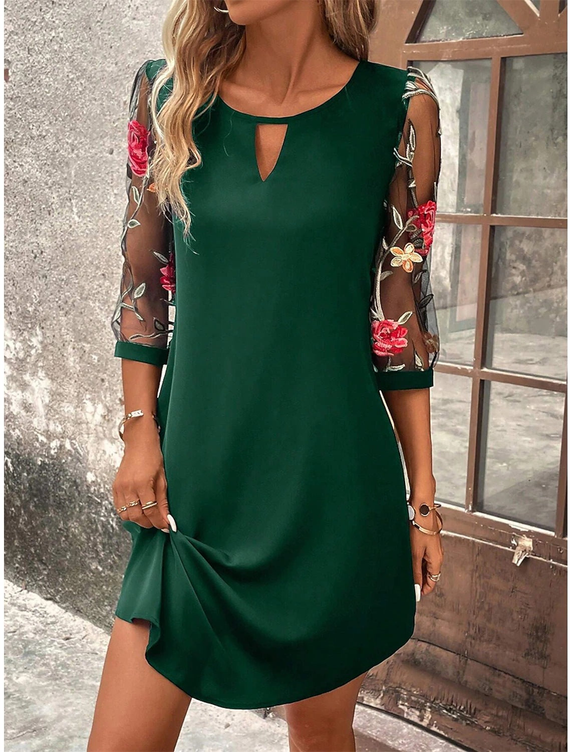 Stylish Midi Dress for Ladies