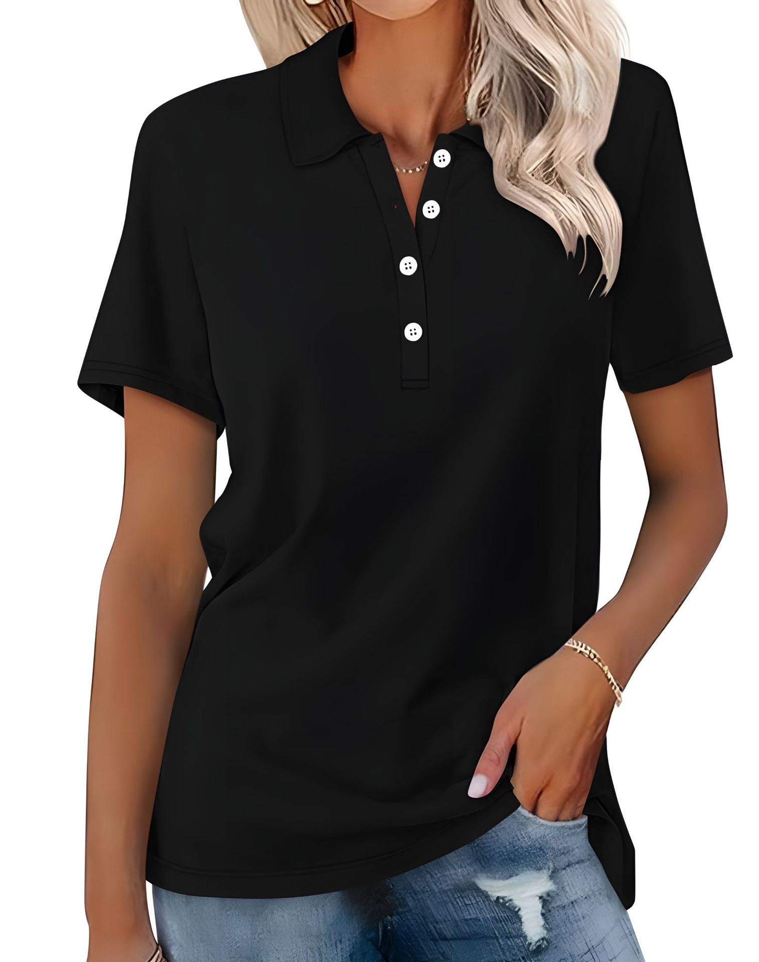 Elegant polo shirt for women