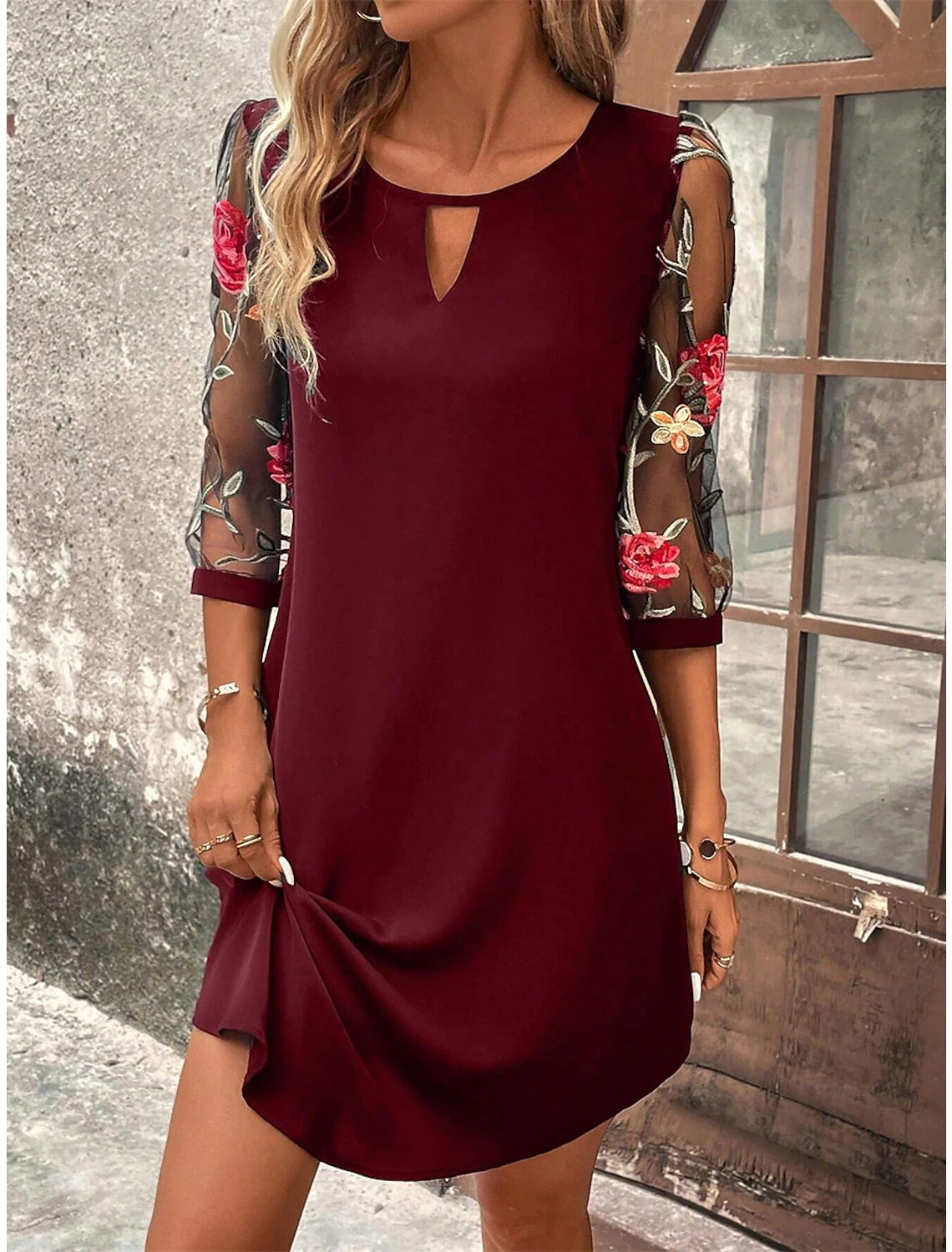 Stylish Midi Dress for Ladies