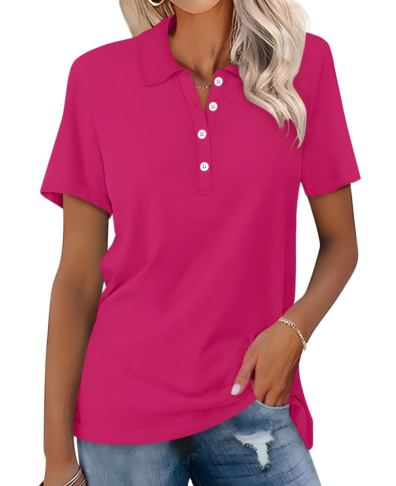 Elegant polo shirt for women