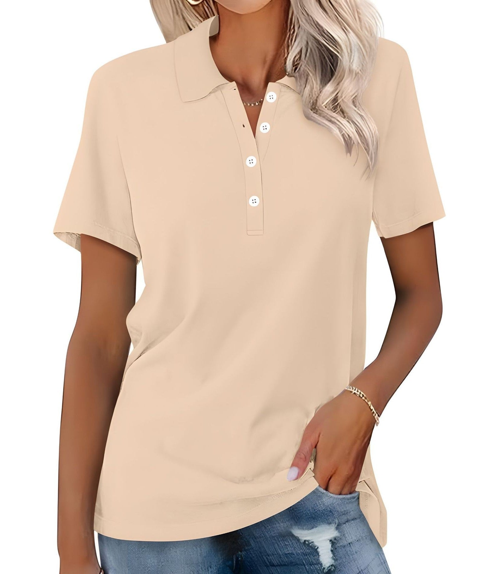 Elegant polo shirt for women