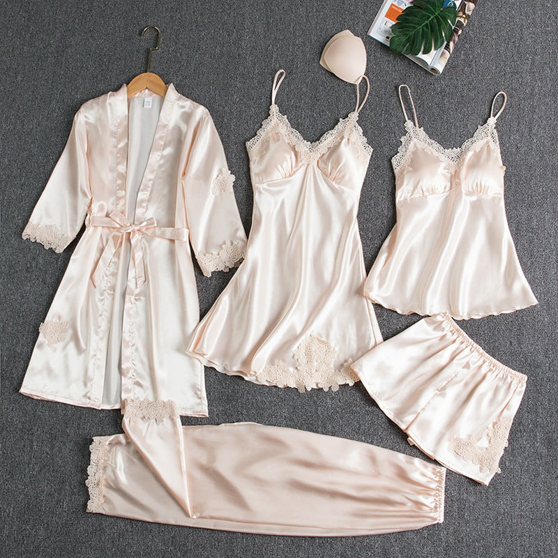 Elegant Satin Pajama Set for Women