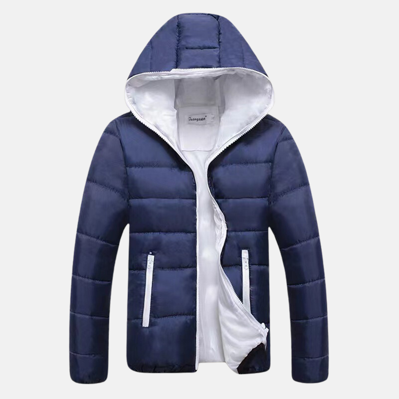 Men's Jacket - Padded - Hood - Regular Fit