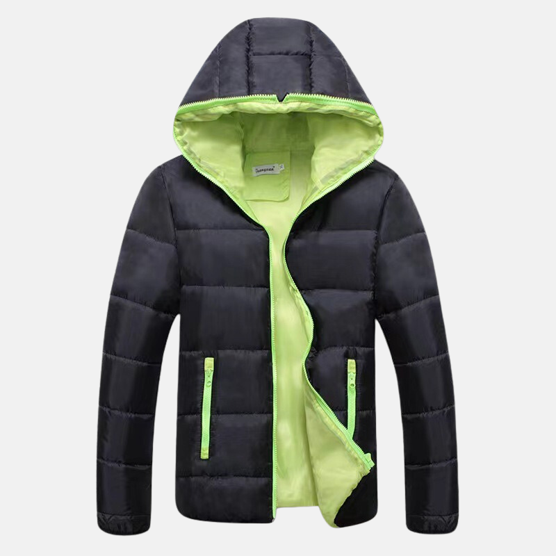 Men's Jacket - Padded - Hood - Regular Fit