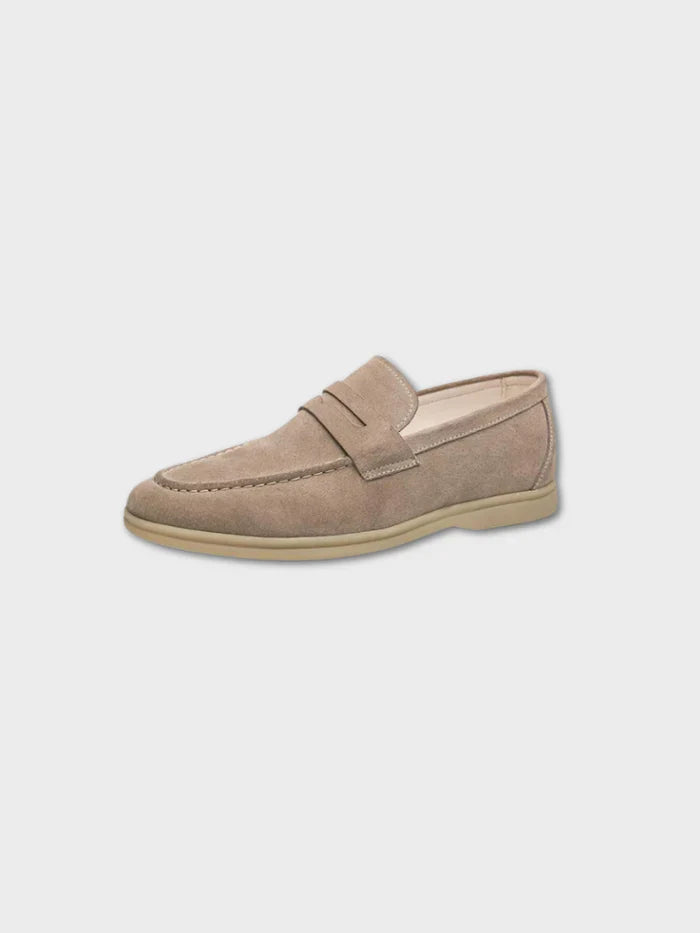 Vintage Suède Loafers voor Heren