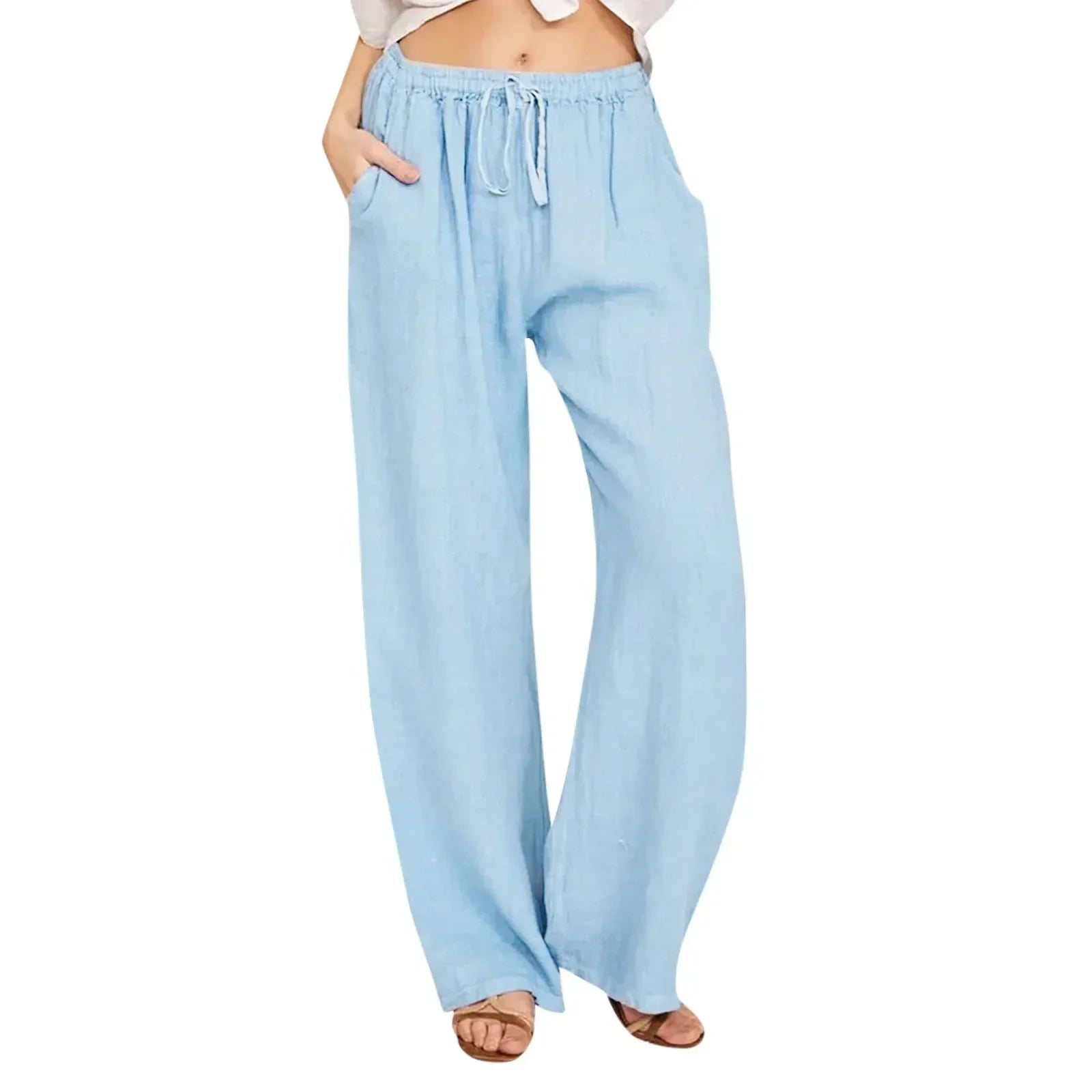 Light and Breathable Linen Pants for Women