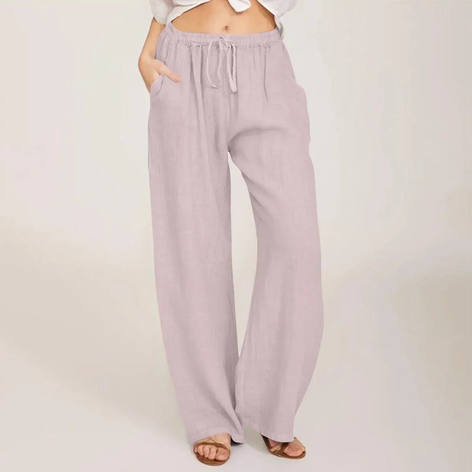 Light and Breathable Linen Pants for Women