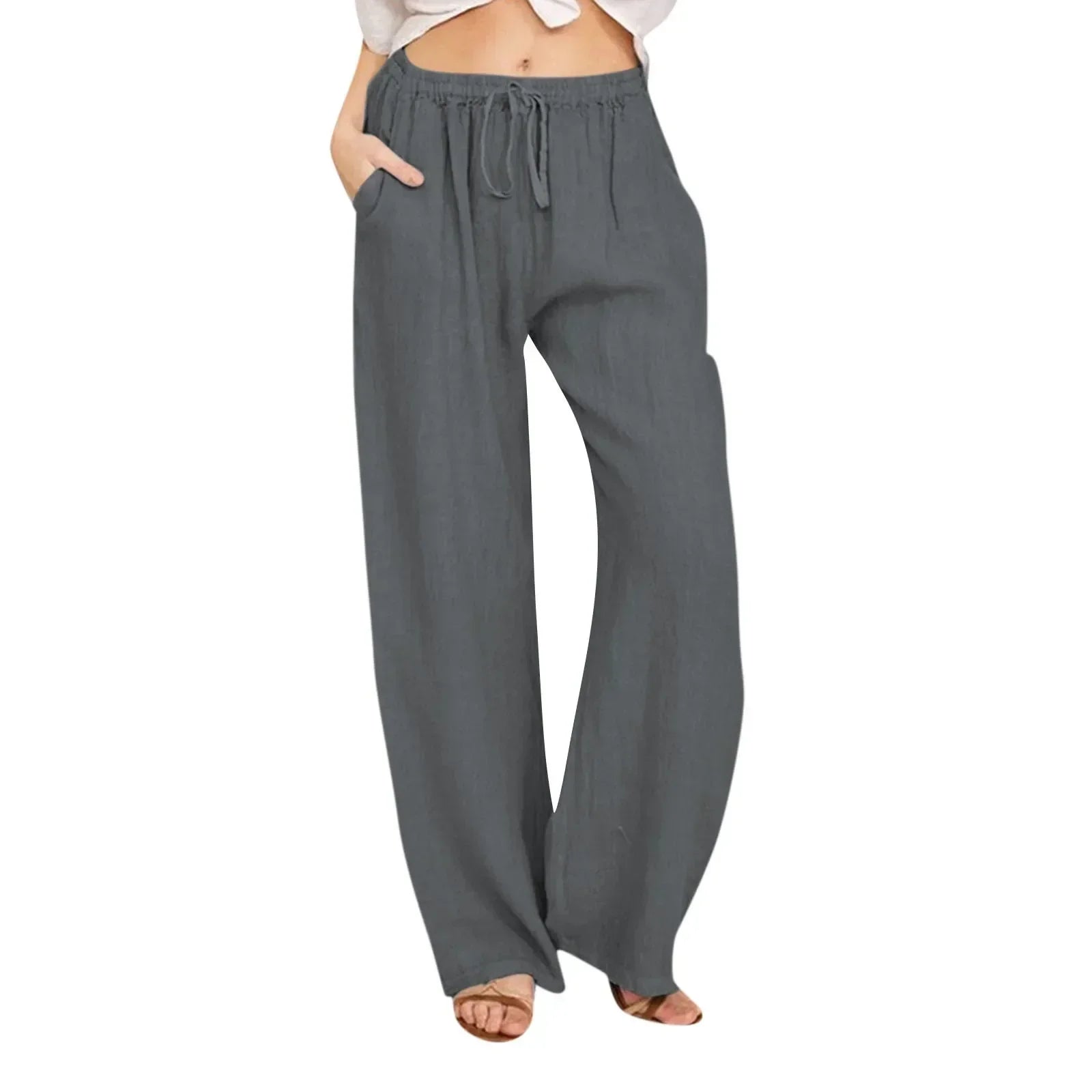 Light and Breathable Linen Pants for Women
