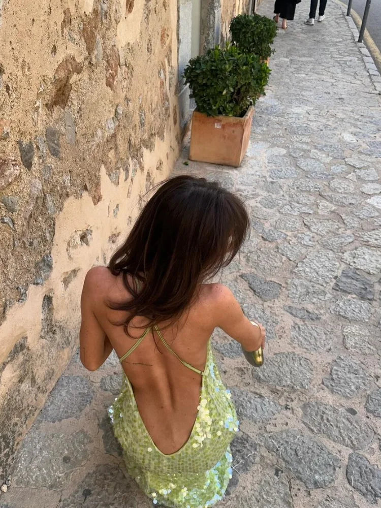 Fontainemore White Maxi Dress for Women