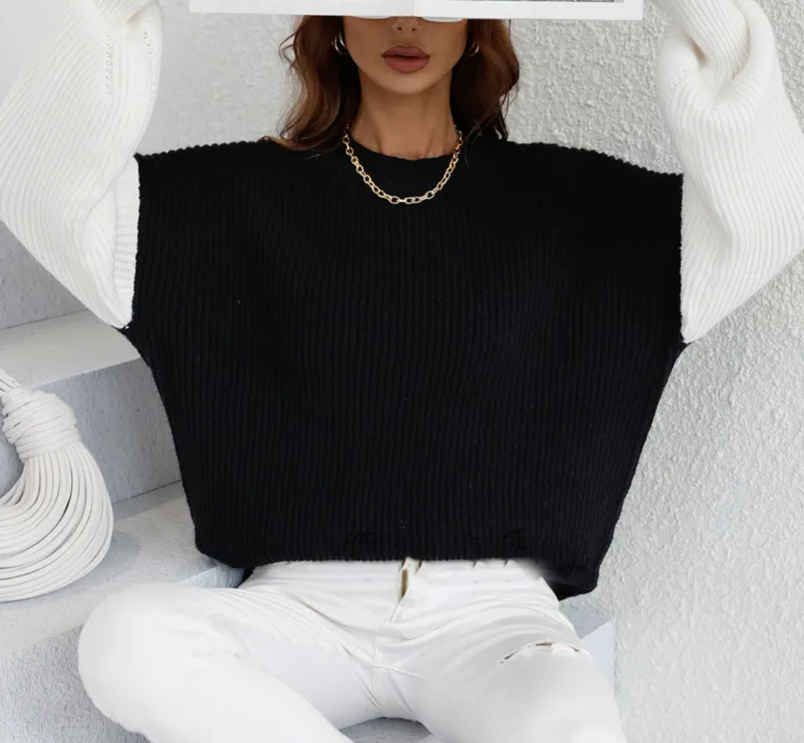 Olivia Colourblock Sweater | Long Sleeve Sweater