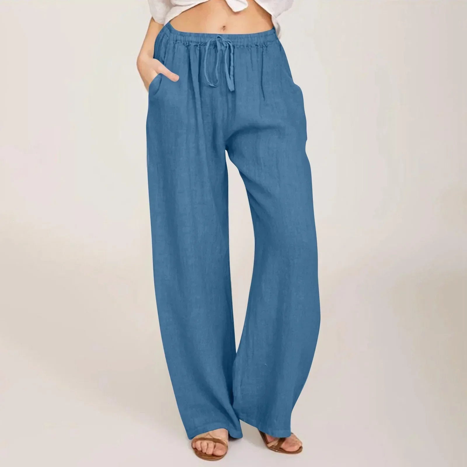 Light and Breathable Linen Pants for Women