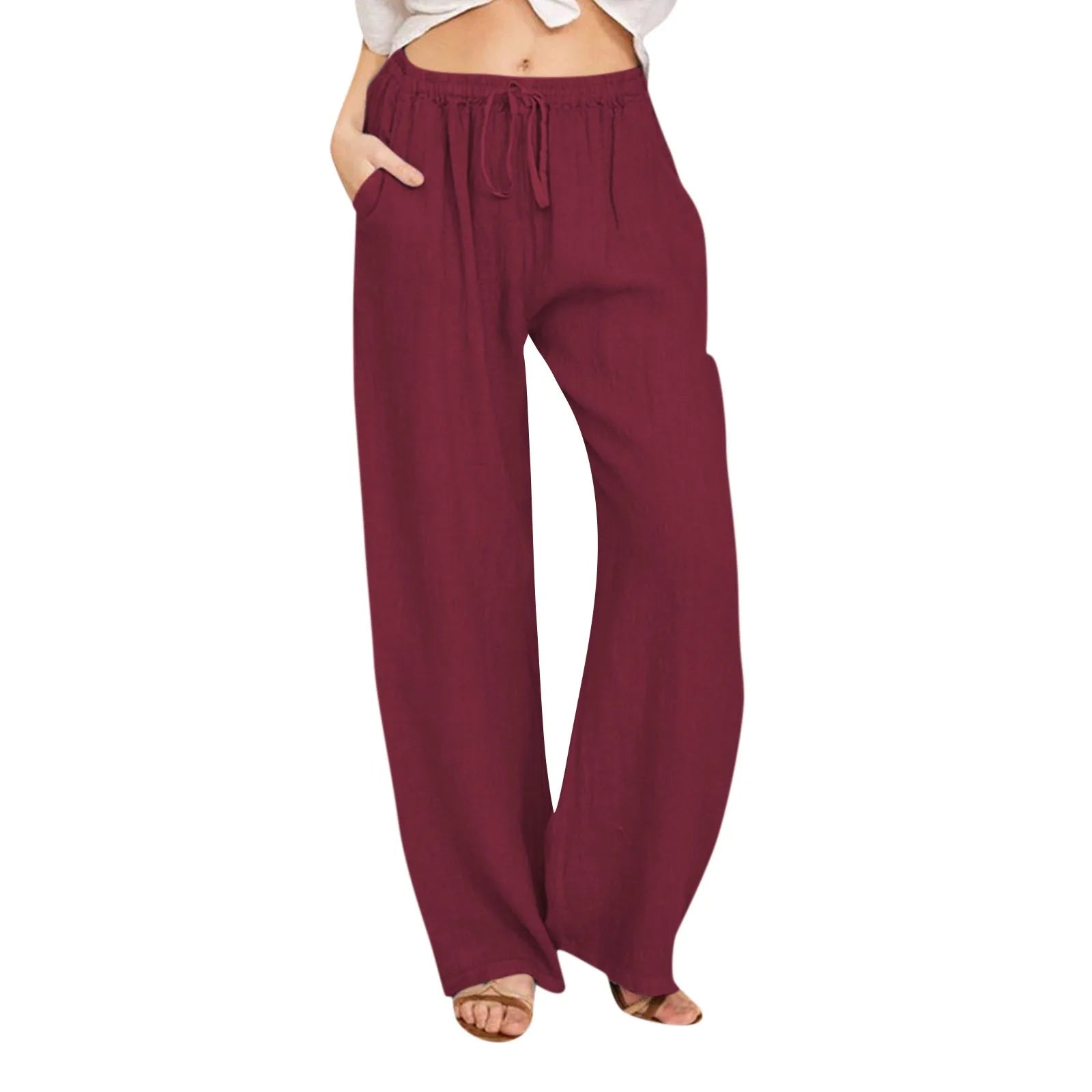 Light and Breathable Linen Pants for Women