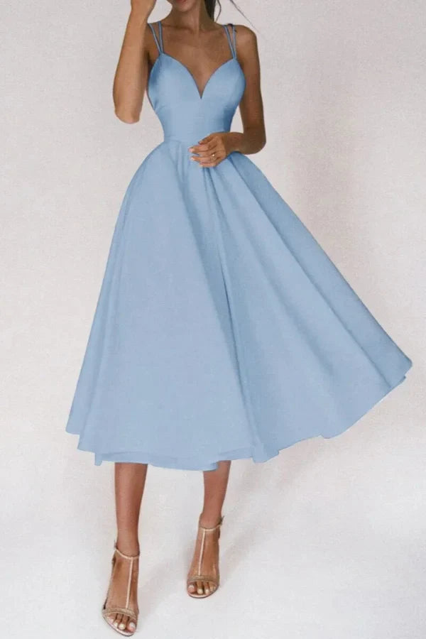 Trendy V-Neck Maxi Dress