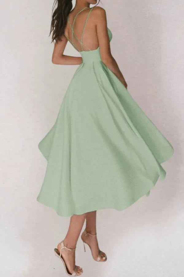 Trendy V-Neck Maxi Dress