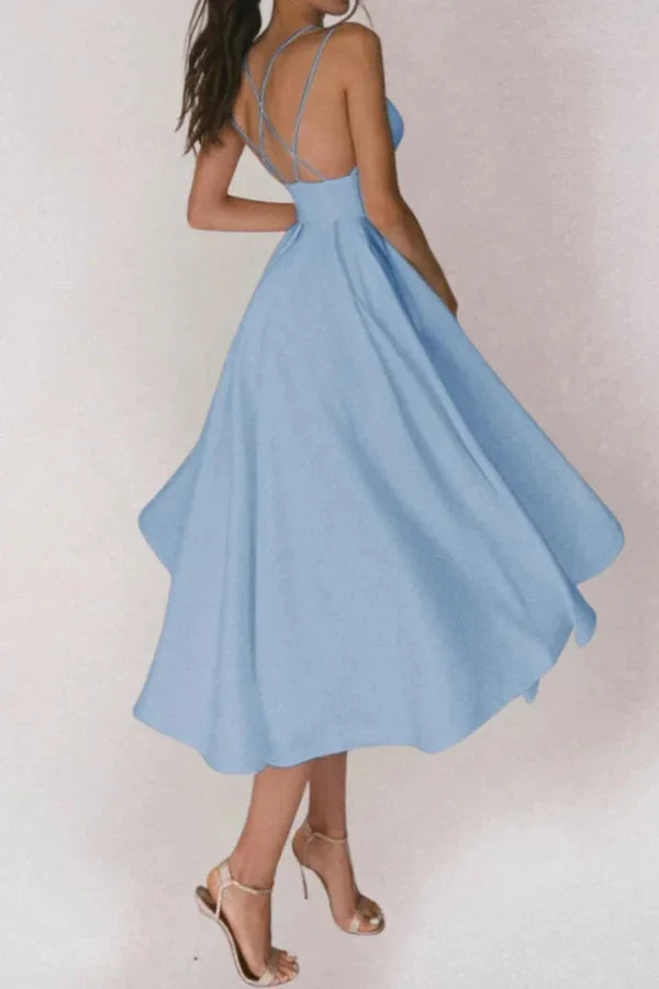 Trendy V-Neck Maxi Dress