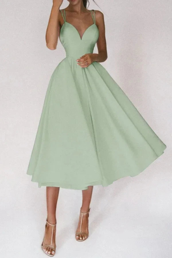 Trendy V-Neck Maxi Dress